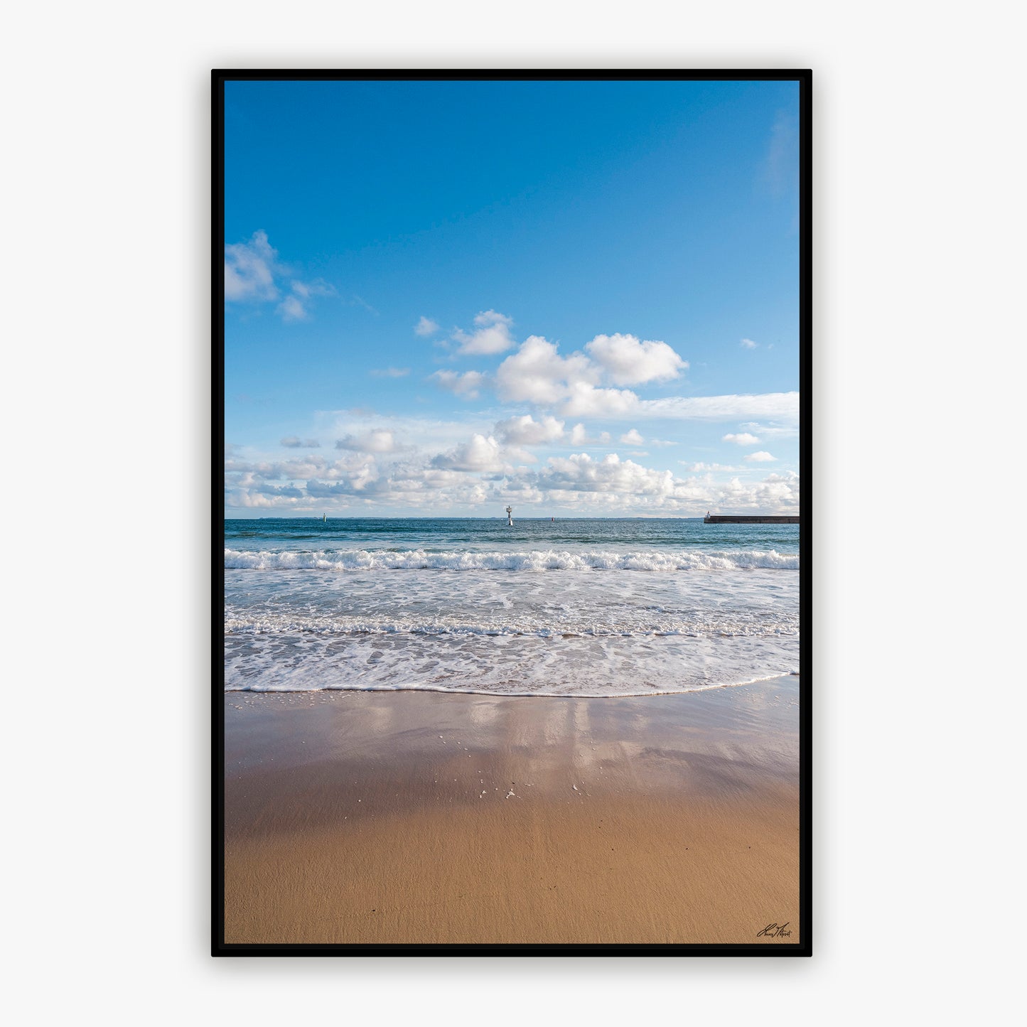 Vue de la Grande Plage de Quiberon - 0242251