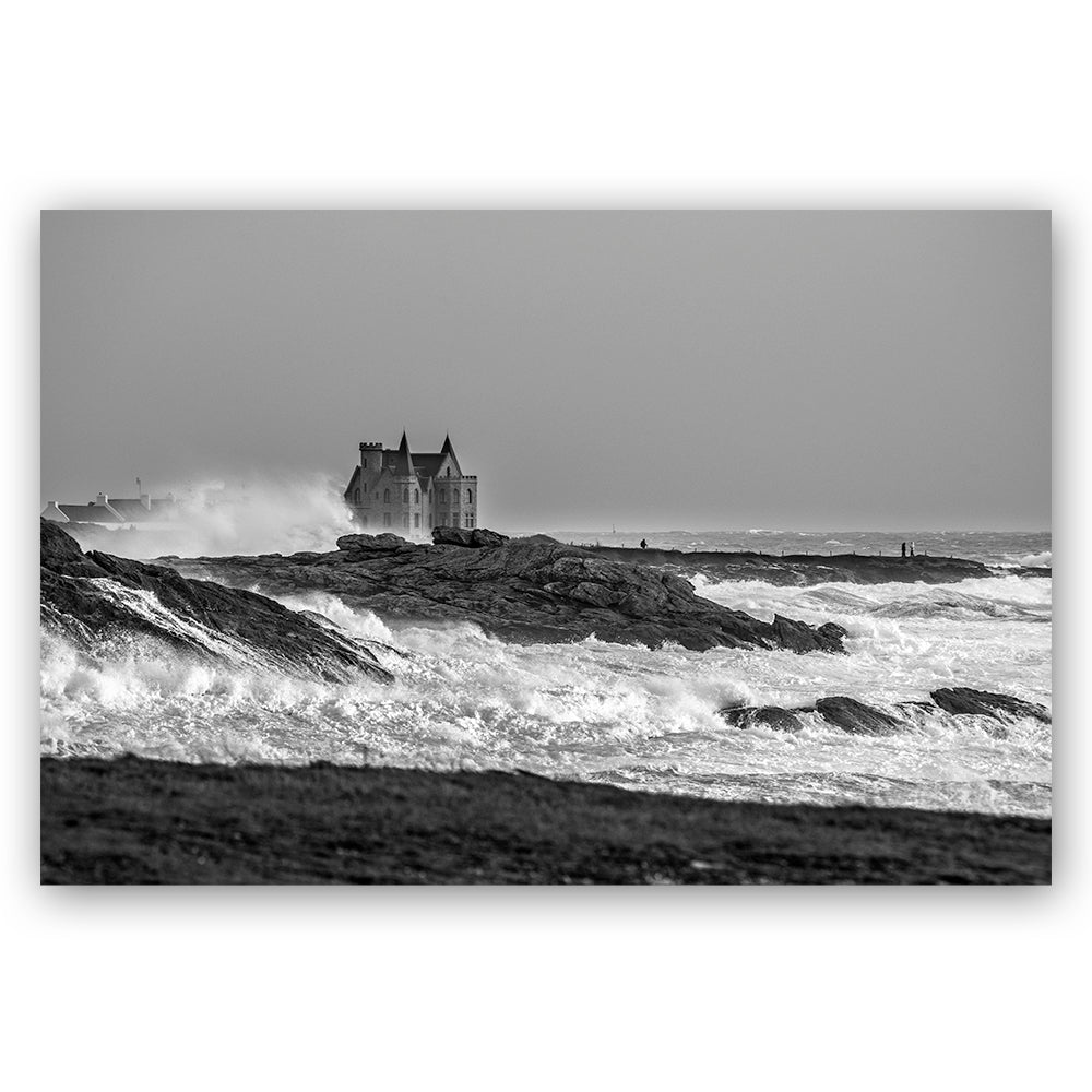 Chateau Turpault dans la tempête - Quiberon