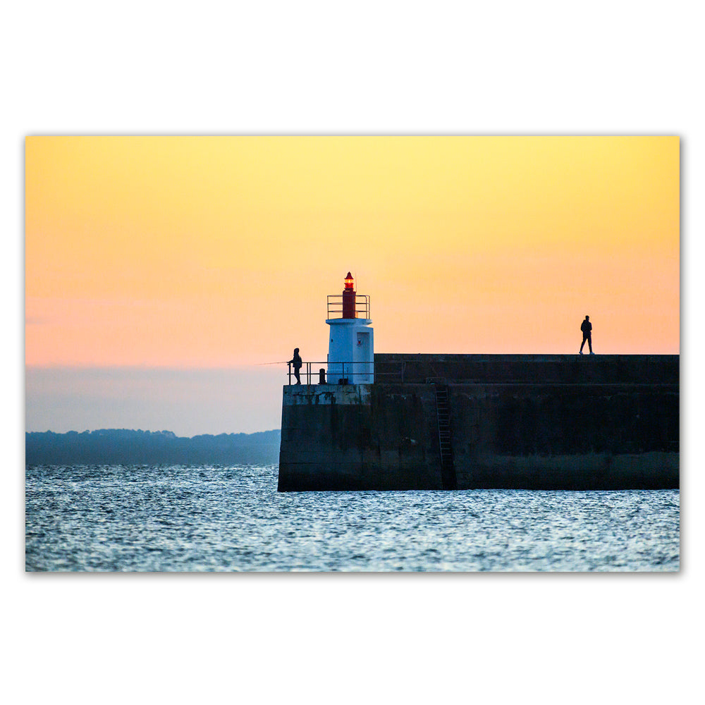 Sunset sur le Quai de Port Maria - 9286 - Fine Art